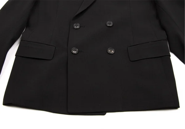 ヨウジヤマモトファムYohji Yamamoto FEMME ウールギャバダブル