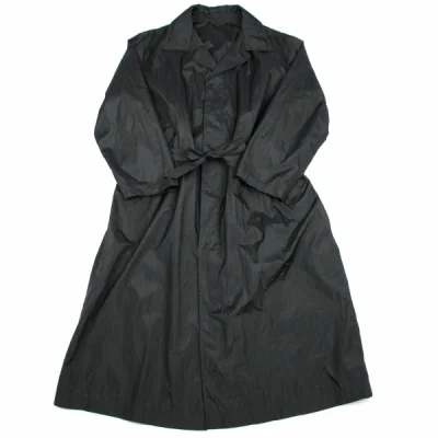 ヨウジヤマモトプールオムYohji Yamamoto pour homme ナイロンロングコート
