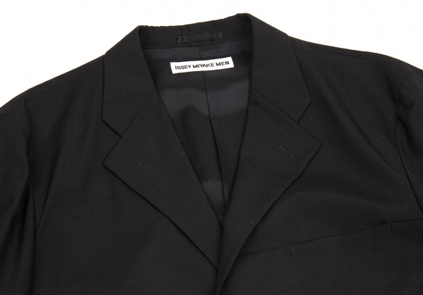 ISSEY MIYAKE MEN Wool 3B Jacket Black 3 | PLAYFUL