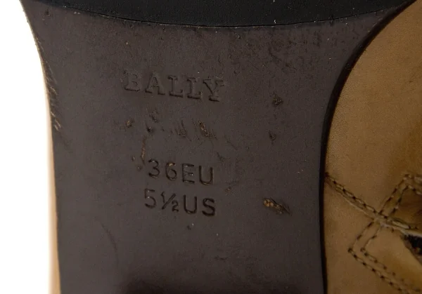 BALLY Center Shift Leather Boots K-57422_014
