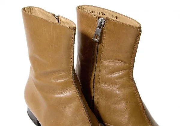 BALLY Center Shift Leather Boots K-57422_016