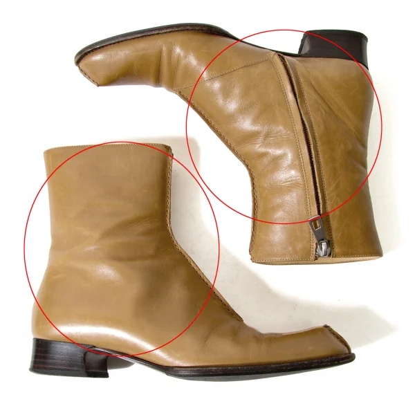 BALLY Center Shift Leather Boots K-57422_002