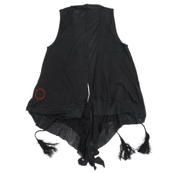 アンドゥムルメステールANN DEMEULEMEESTER コットンレーヨンボタン