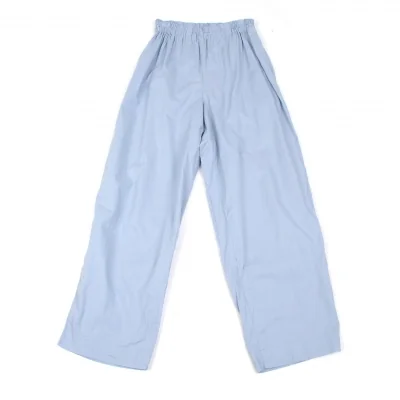 イッセイミヤケISSEY MIYAKEアイムプロダクト im product コットンウエストゴムパンツ ブルー