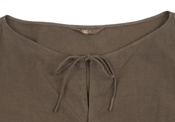 【SALE】R by 45rpm コットンチュニックブラウス 淡茶1 K-58040_004