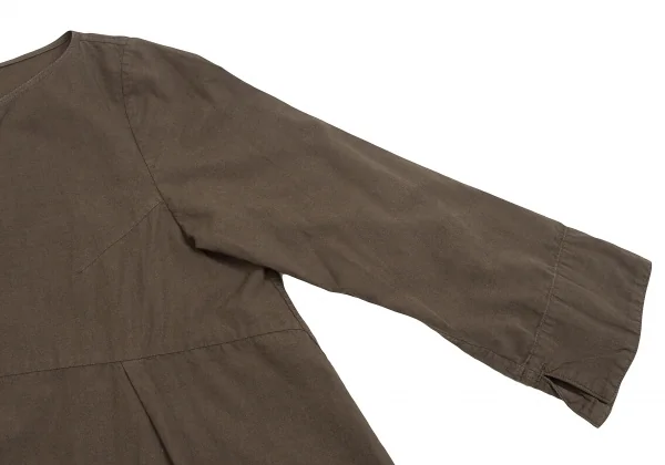 【SALE】R by 45rpm コットンチュニックブラウス 淡茶1 K-58040_007