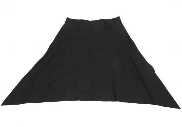 ヨウジヤマモト ファムYohji Yamamoto FEMME ウールギャバ前後