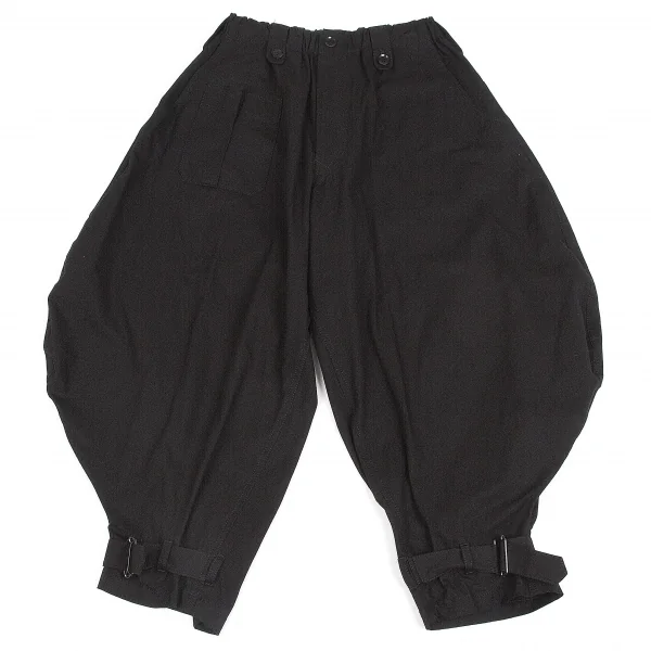 Yohji Yamamoto FEMME Joppers Pants Black 1 K-58068_001