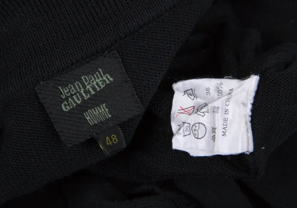 Jean Paul Gaultier Homme スキッパーポロシャツ 48 ジャンポールゴルチエ オムJean Paul GAULTIER HOMME コットン