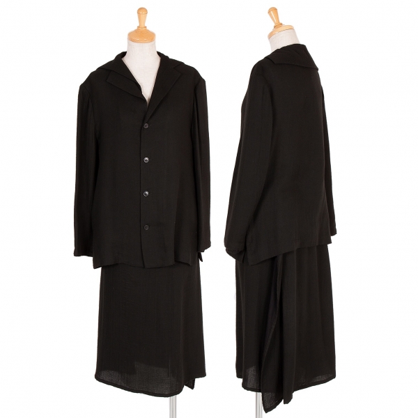 SALE】ヨウジヤマモト ノアールYohji Yamamoto NOIR レーヨン