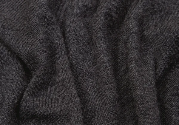 【SALE】ミハラヤスヒロMIHARA YASUHIRO ウールロングカーディガン風オールインワン 濃杢グレーS K-58872_013