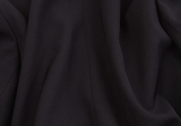 【SALE】ワイズY's ウールギャバ裾リブボタンデザインジャケット 紺黒3 K-58888_011