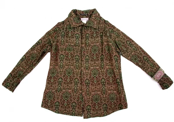 ヨウジヤマモト ファムYohji Yamamoto FEMME インドジャガードニット