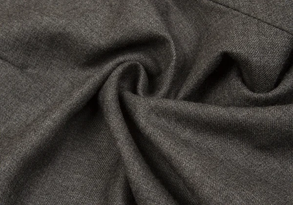 【SALE】ヨウジヤマモトファムYohji Yamamoto FEMME ウールスリットパンツ グレー2 K-59048_009