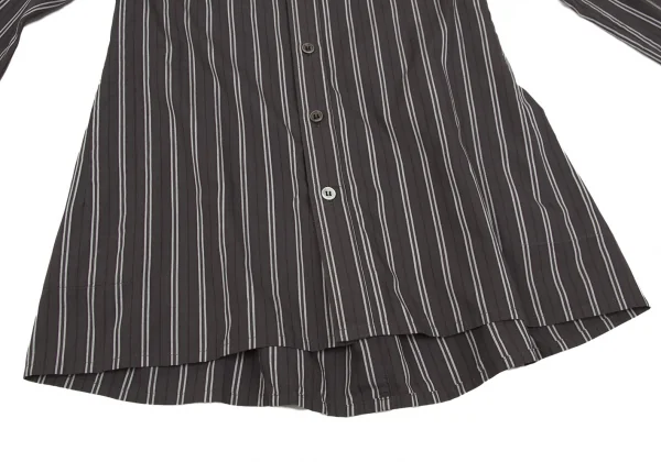 Y's Stripe Back Padding Long Sleeve Shirt K-59220_007