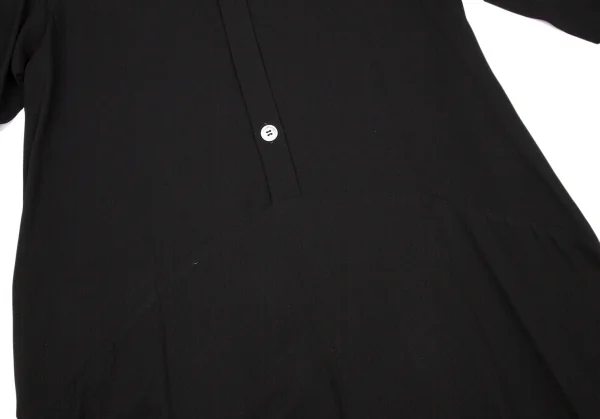 ワイズY's プルオーバーマキシシャツワンピース 黒M位 | DC