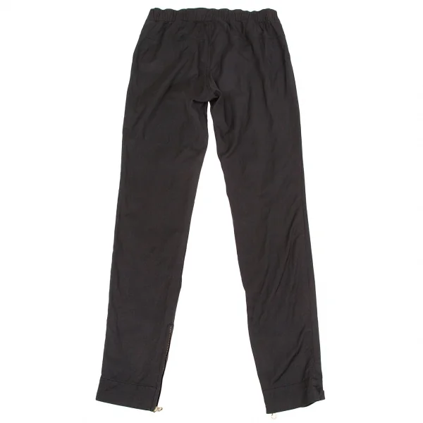 【SALE】シーバイクロエSEE BY CHLOE 裾ジップストレッチスリムパンツ 黒40 K-59507_009