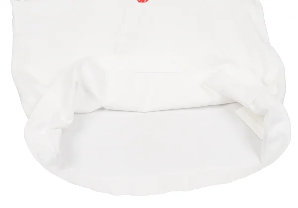 【SALE】タオ コムデギャルソンtao COMME des GARCONS 花柄切替Tシャツ 白赤M位 K-59611_007