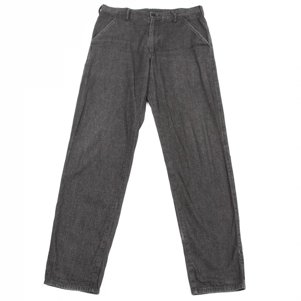 【SALE】レギュレーション ヨウジヤマモトメンREGULATION Yohji Yamamoto MEN ブラックデニムパンツ インディゴブラック2 K-59629_001