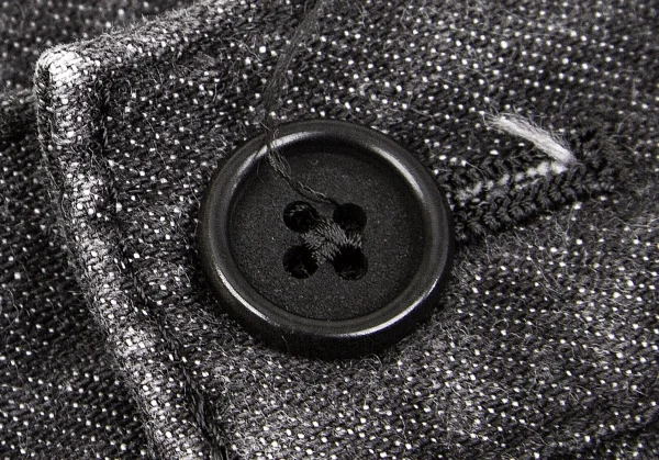 【SALE】レギュレーション ヨウジヤマモトメンREGULATION Yohji Yamamoto MEN ブラックデニムパンツ インディゴブラック2 K-59629_004