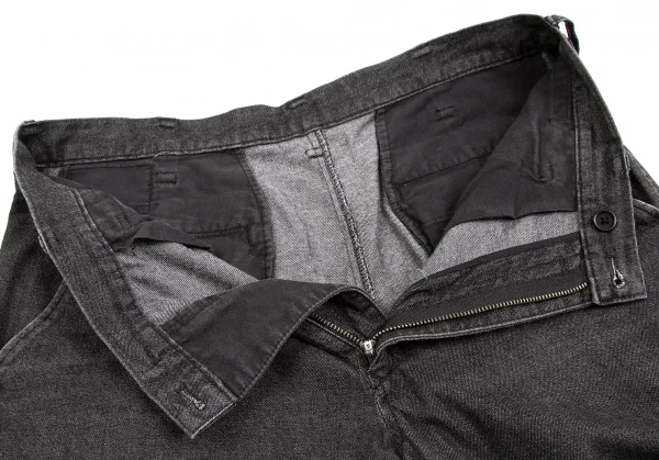 【SALE】レギュレーション ヨウジヤマモトメンREGULATION Yohji Yamamoto MEN ブラックデニムパンツ インディゴブラック2 K-59629_005