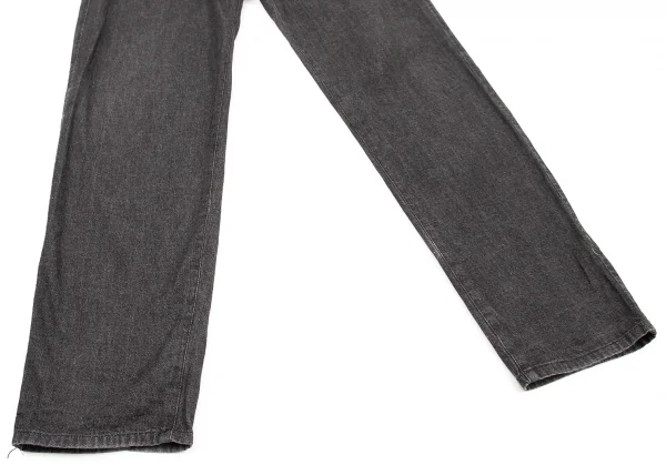 【SALE】レギュレーション ヨウジヤマモトメンREGULATION Yohji Yamamoto MEN ブラックデニムパンツ インディゴブラック2 K-59629_006