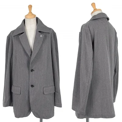 【SALE】トリココムデギャルソンtricot COMME des GARCONSフィッシュマウスラペルボタン留めジャケット