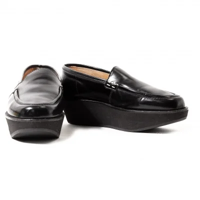 ヨウジヤマモト ファムYohji Yamamoto FEMME 厚底ローファー