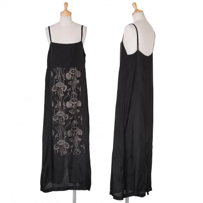 トリココムデギャルソンtricot COMME des GARCONS フラワー抜染キャミワンピース