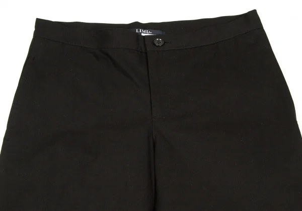 【SALE】リミフゥLIMI feu リボンポケットコットンショートパンツ 黒ピンクS K-59951_002