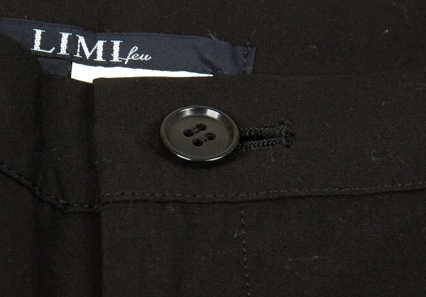 【SALE】リミフゥLIMI feu リボンポケットコットンショートパンツ 黒ピンクS K-59951_004