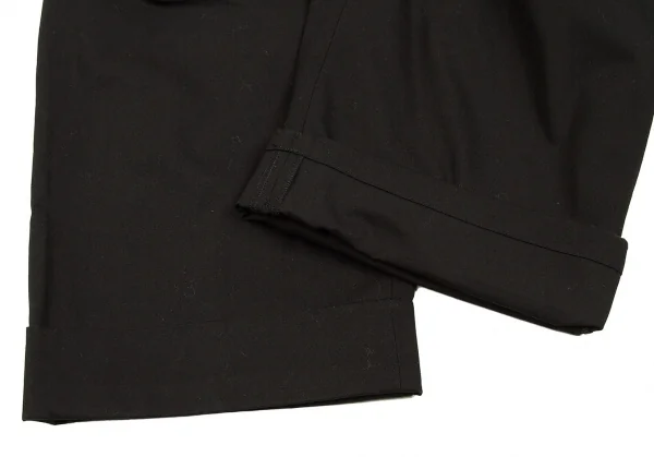 【SALE】リミフゥLIMI feu リボンポケットコットンショートパンツ 黒ピンクS K-59951_008