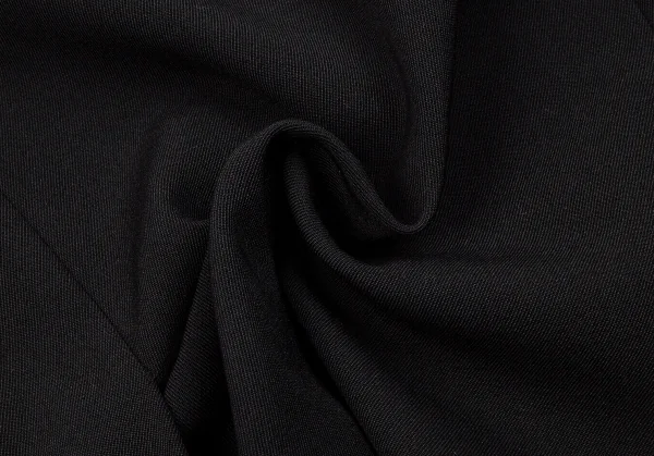 【SALE】プラダPRADA ウールギャバボックスプリーツデザインスカート 黒42 K-60012_010