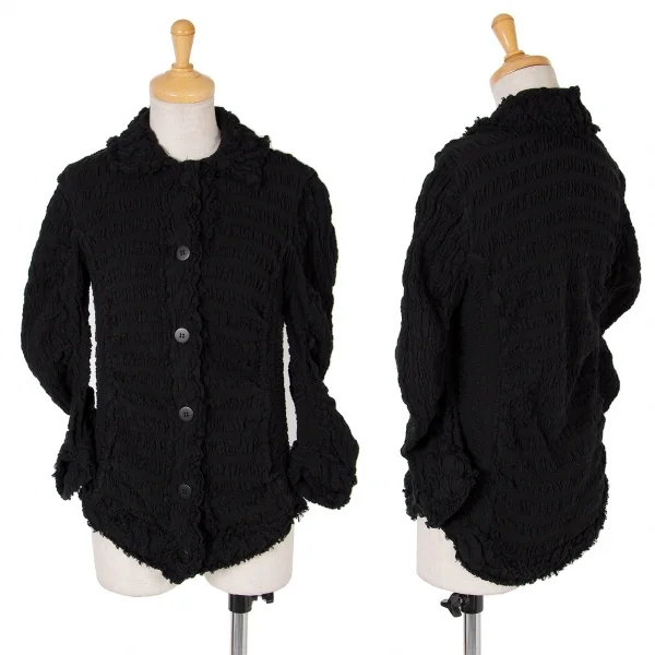 イッセイミヤケミーISSEY MIYAKE me シャーリングストレッチブラウス