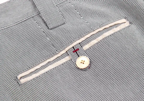 Paul Smith COLLECTION Stripe Cotton Silk Pants K-60349_011