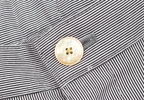 Paul Smith COLLECTION Stripe Cotton Silk Pants K-60349_004