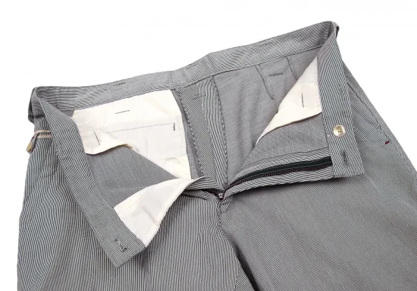 Paul Smith COLLECTION Stripe Cotton Silk Pants K-60349_005