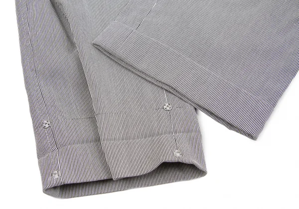 Paul Smith COLLECTION Stripe Cotton Silk Pants K-60349_007