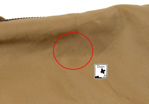 【SALE】トリコ コムデギャルソンtricot COMME des GARCONSポリテープ製品染めナイロンシャツジャケット キャメルM K-60400_013