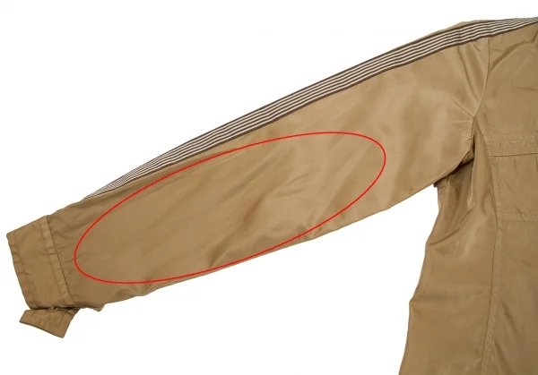 【SALE】トリコ コムデギャルソンtricot COMME des GARCONSポリテープ製品染めナイロンシャツジャケット キャメルM K-60400_007