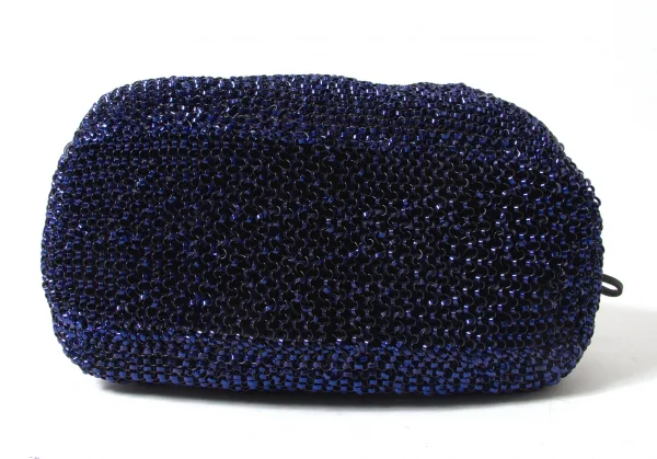 アンテプリマANTEPRIMA 編みバッグ 紺 (K-60457)