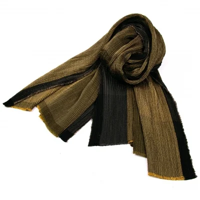 ヨーガンレールJURGEN LEHL プリーツマルチカラーストール