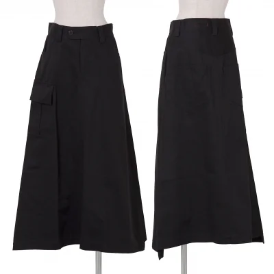 新品!ワイズ レッドレーベルY's red Label コットンギャバAラインスカート