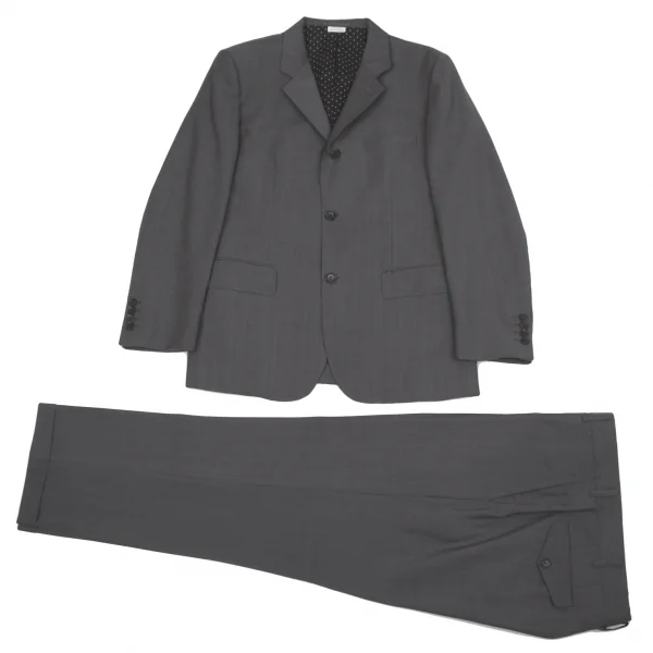 コムデギャルソン オムドゥCOMME des GARCONS HOMME DEUX シャドーストライプ3Bセットアップスーツ