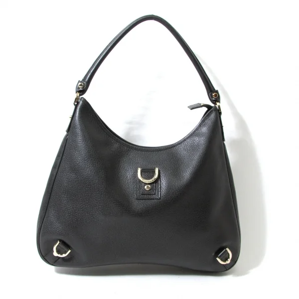 【SALE】グッチGUCCI レザーホーボーバッグ 黒 K-60930_001