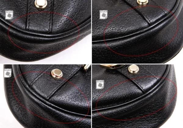 【SALE】グッチGUCCI レザーホーボーバッグ 黒 K-60930_013