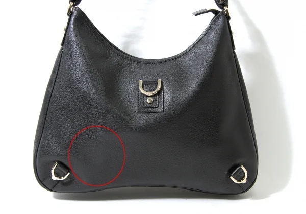 【SALE】グッチGUCCI レザーホーボーバッグ 黒 K-60930_002