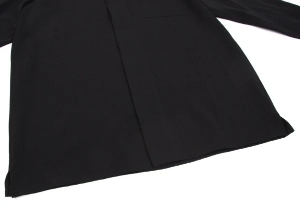 Y's for men Wool gabardine Long Sleeve Shirt K-60985_010