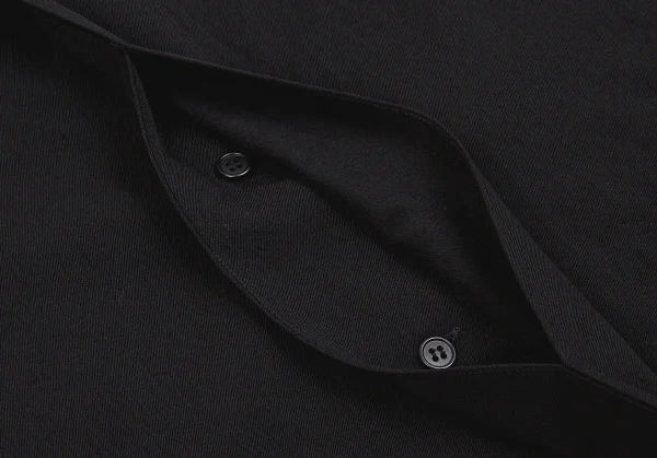 Y's for men Wool gabardine Long Sleeve Shirt K-60985_011