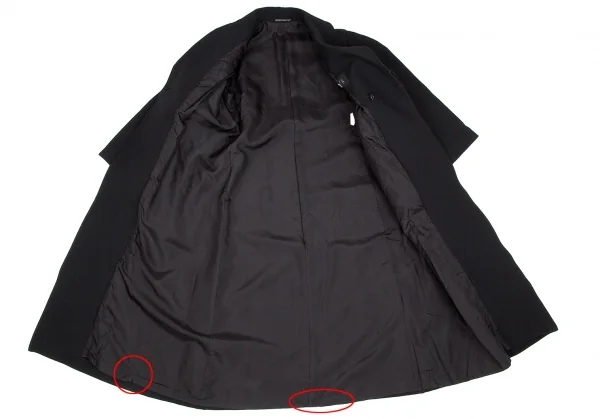 Y's Nylon Rib Knit Long Coat K-60994_013